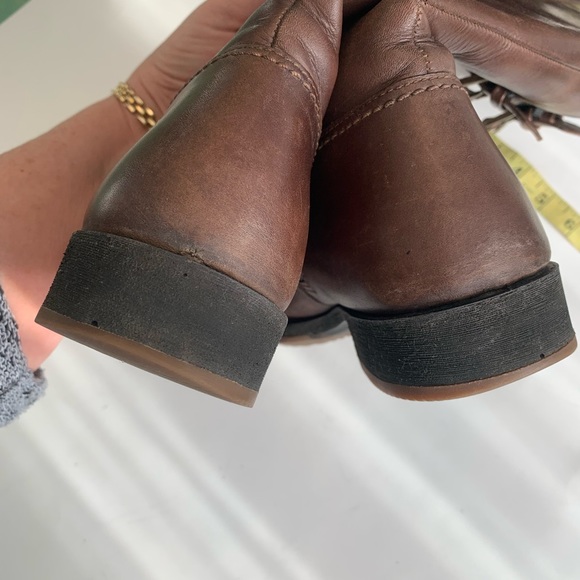 Ecco Tall Brown Riding boots Genuine Leather NEW Condition - Picture 6 of 9